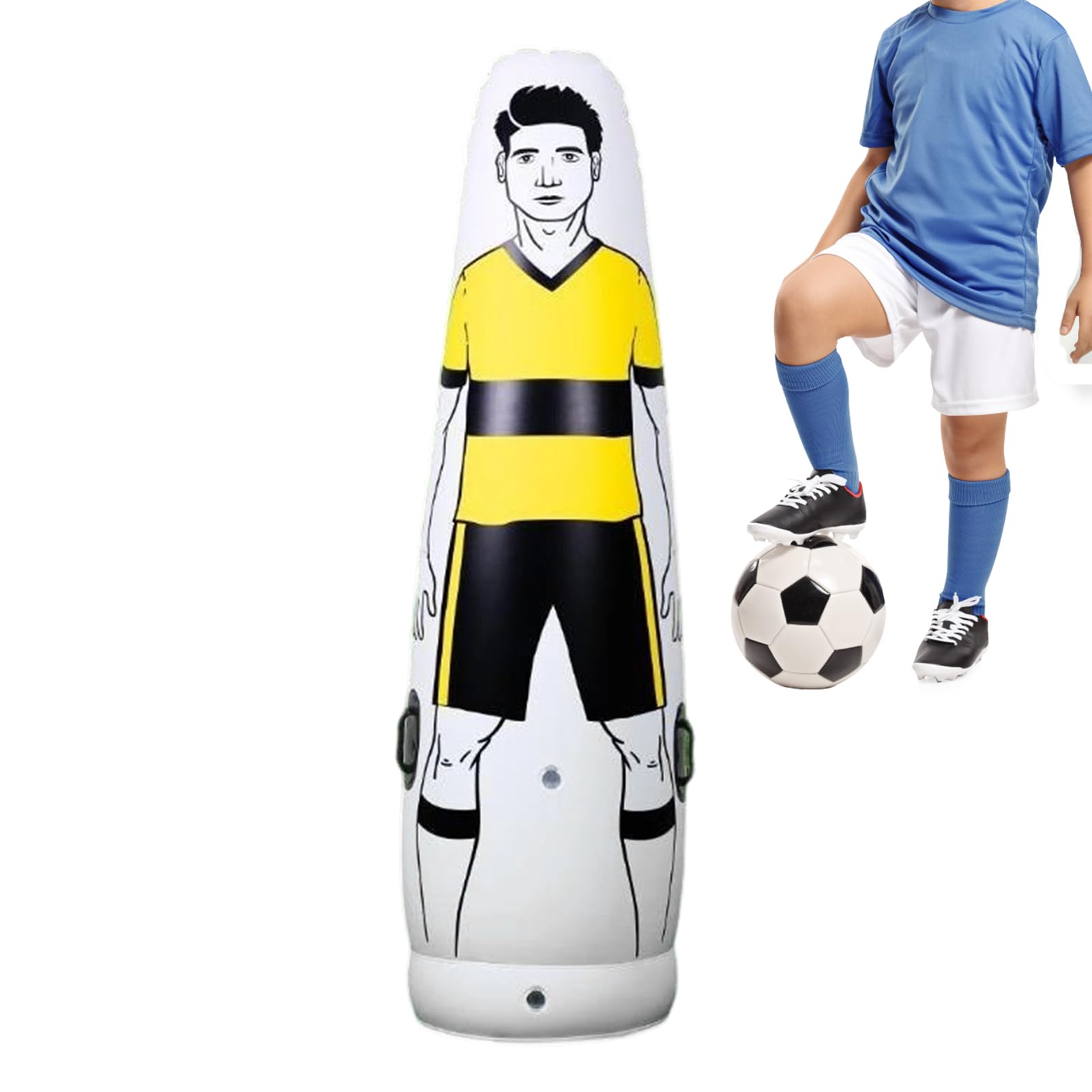 Strumento Di Allenamento Per Difensore Di Calcio Pratica Di Agilità | Attrezzatura Per Allenamento Difensore A Calci Per Adulti Appassionati Principianti