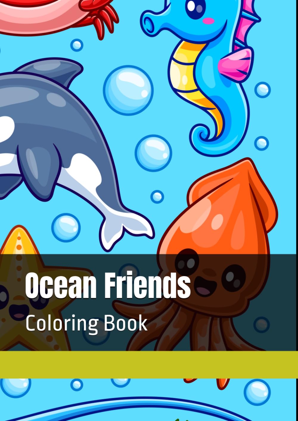 Ocean Friends: Coloring Book