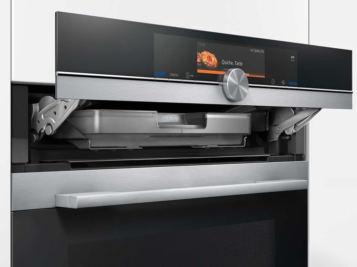 Siemens HS658GXS6 iQ700 Four électrique/A +/ 71 L/Acier inoxydable/fonction vapeur / 4D Air Chaud/Classe énergétique A