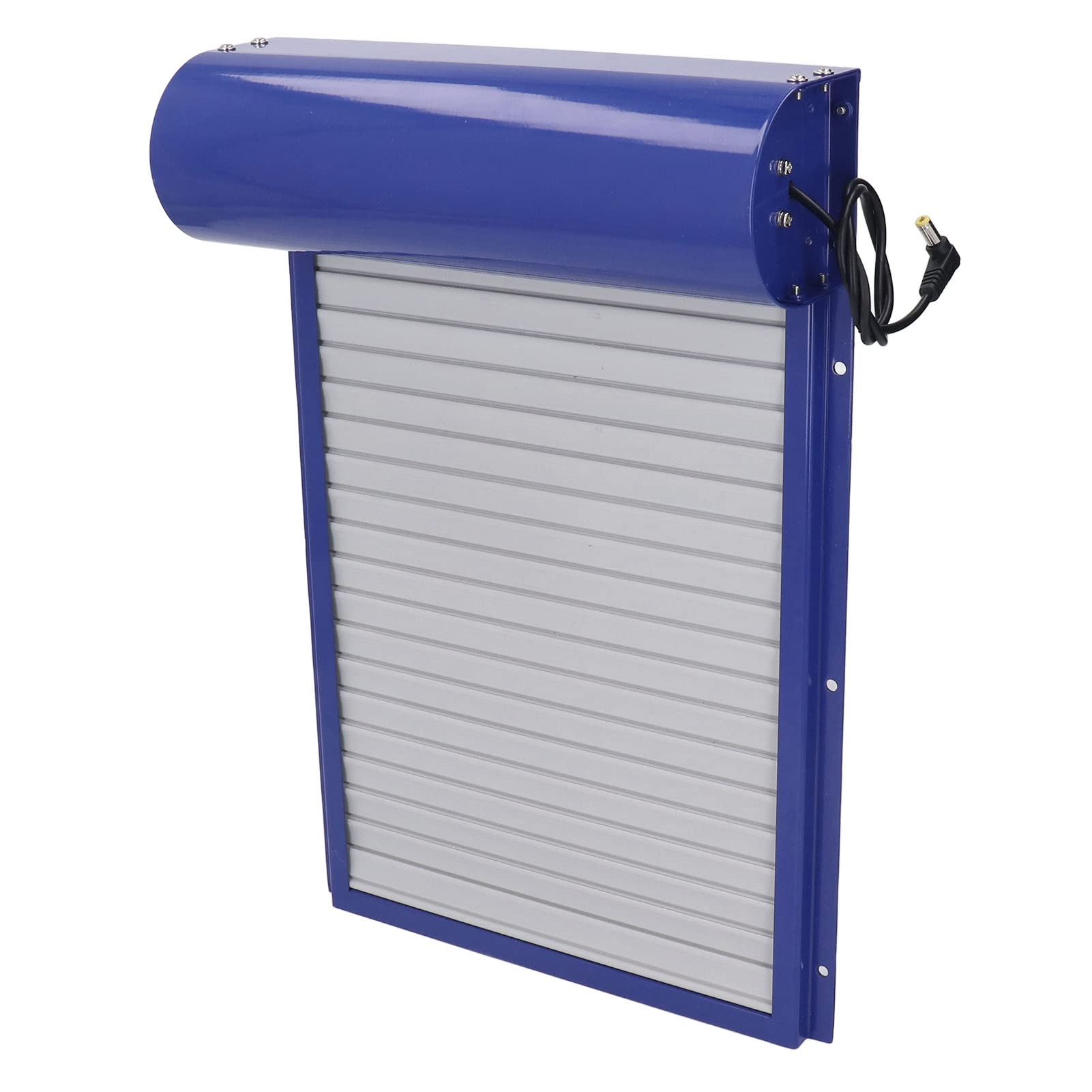 VGEBY Puerta Automática para Gallinero, Puerta de Aluminio con Energía Solar y Controlador LED HD para Acceso a Aves de Corral, Pollos, Patos, Gansos