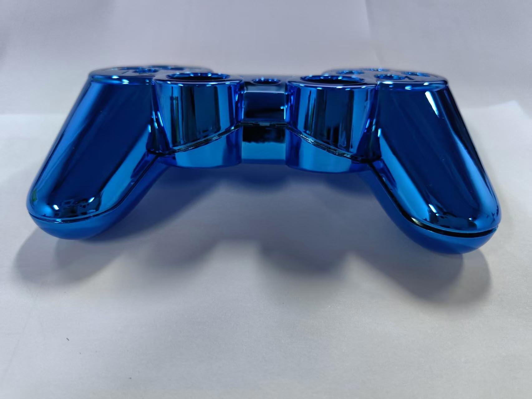 OSTENT Kit de carcasa de carcasa de controlador completo compatible con el kit de control Bluetooth Sony PS3 - Color azul