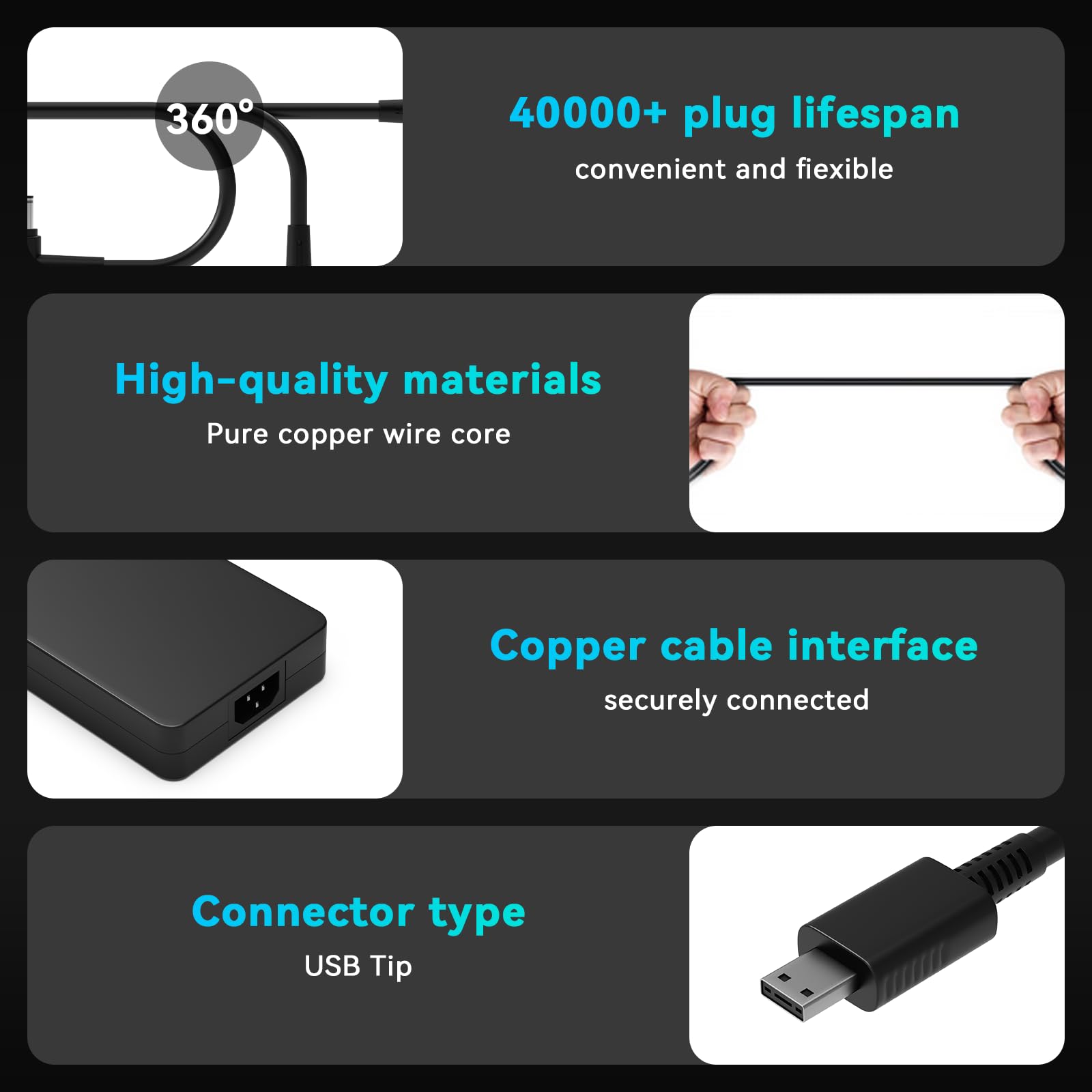 Caricatore 240W 12A Alimentatore Compatibile con MSI Leopard GP66 GP76 Raider GE66 GE76ADP-230GB D A17-230P1B A20-240P2A Notebook 20V DC Adapter Caricabatterie