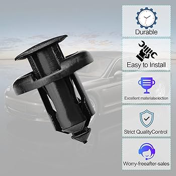 Amazon.com: TOPCNOEM 40PCS Bumper Fender Clips, Auto Body 10mm
