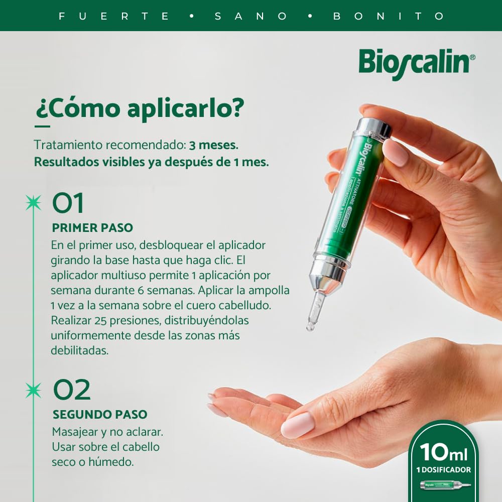 Bioscalin iSFRP-1 aktywator do włosów, tymczasowy spadek włosów, 1 x 10 ml