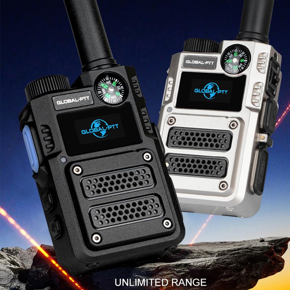 Amazon.com: Global-PTT 2-Pack 4G Push to Talk Over Cellular Radio