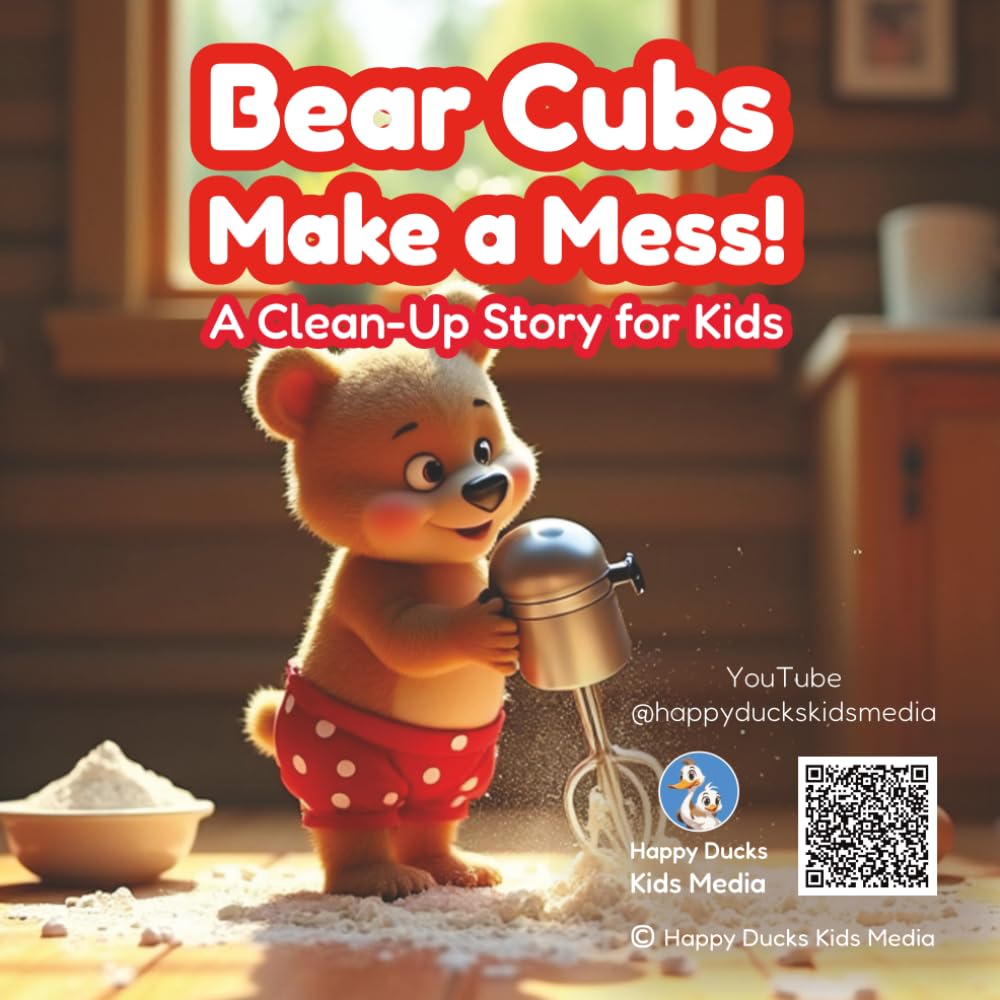 Bear Cubs Make a Mess!: Clean Up Musical for Kids