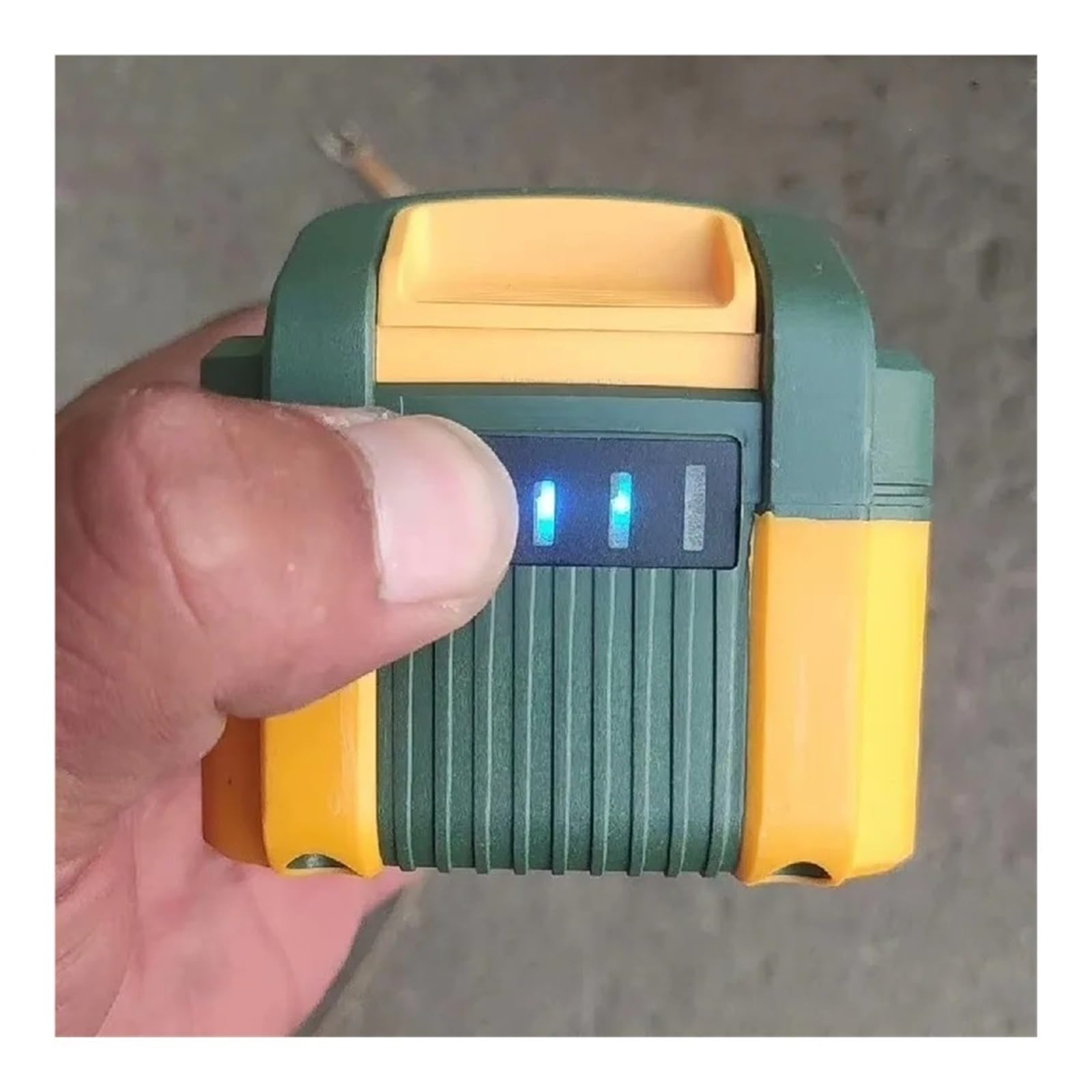 Batería de 18 V y 4000 mAh Compatible con TECCPO MLK5X-1104 HS40 2104N, Sierra eléctrica, Amoladora de Pernos y Herramienta eléctrica.