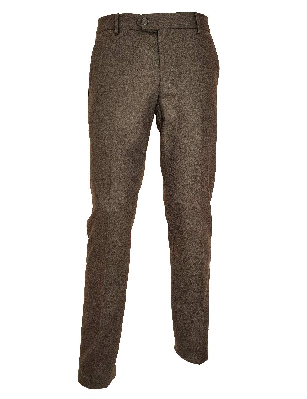 Mac Lain Pantalone Classico Uomo Lana Flanella Made In Italy Tasca America 46 a 62art2296