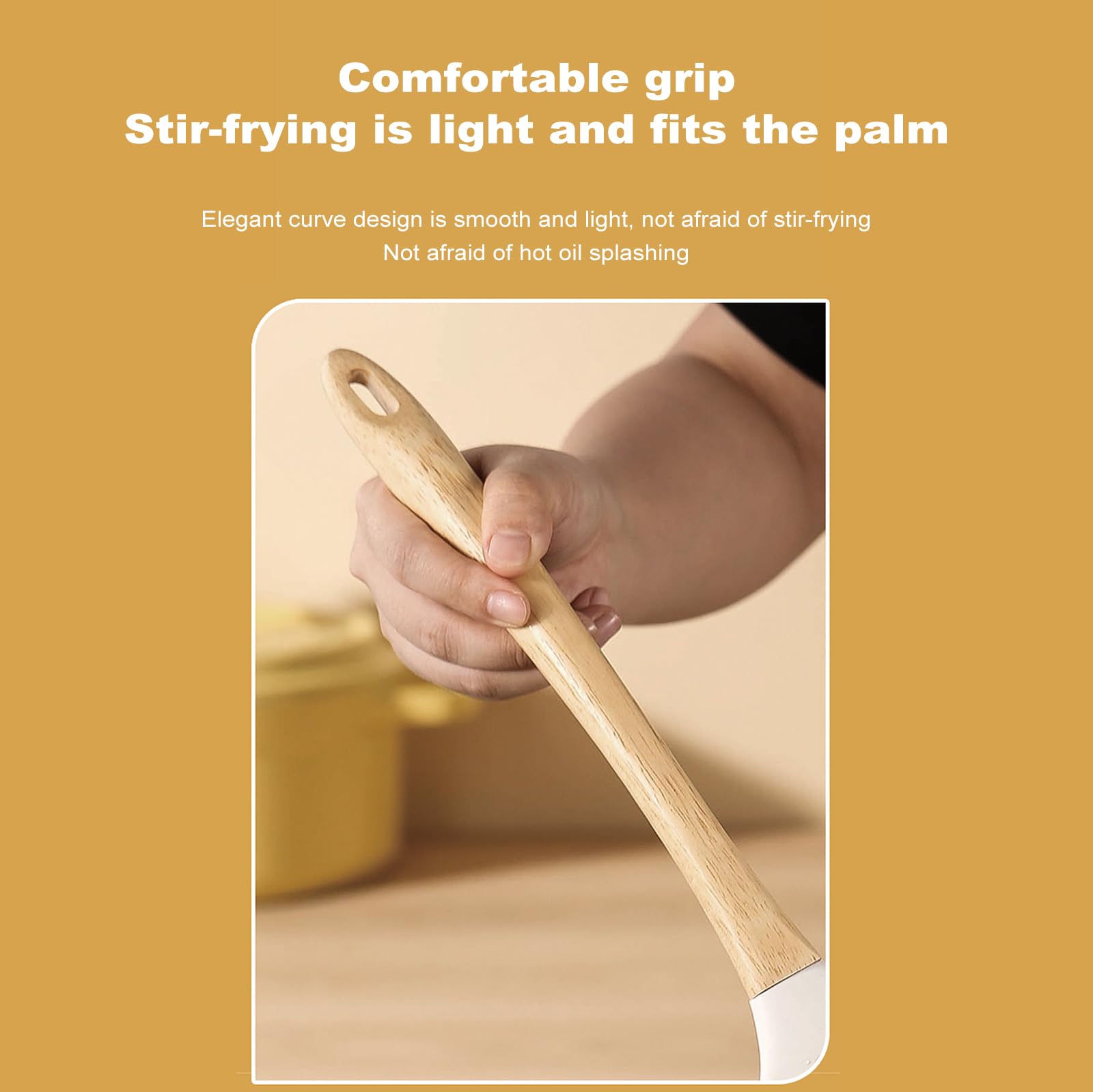 Küchenutensilien Set, Silikon Küchenhelfer Kochbesteck Set, Antihaft Pfannenwender Küchenset Zum Kochen & Backen, Hitzebeständiger & Lebensmittelqualität, Spülmaschinenfest （8 Stück ）,Red