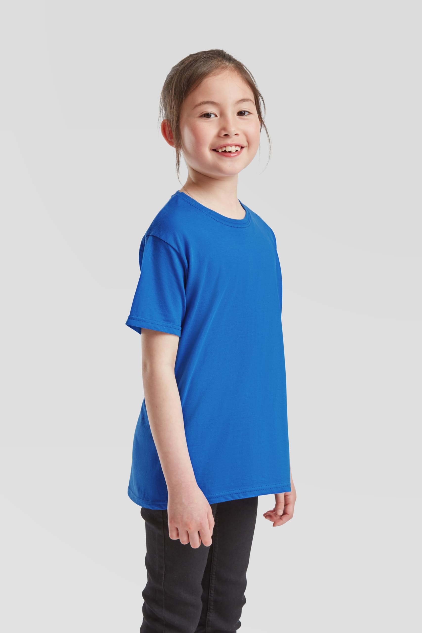 Fruit of the Loom 10er Pack Kids Iconic 150 T | Kinder T-Shirt aus weicher Baumwolle für Jungen & Mädchen + gratis MyShirt Stoffbeutel