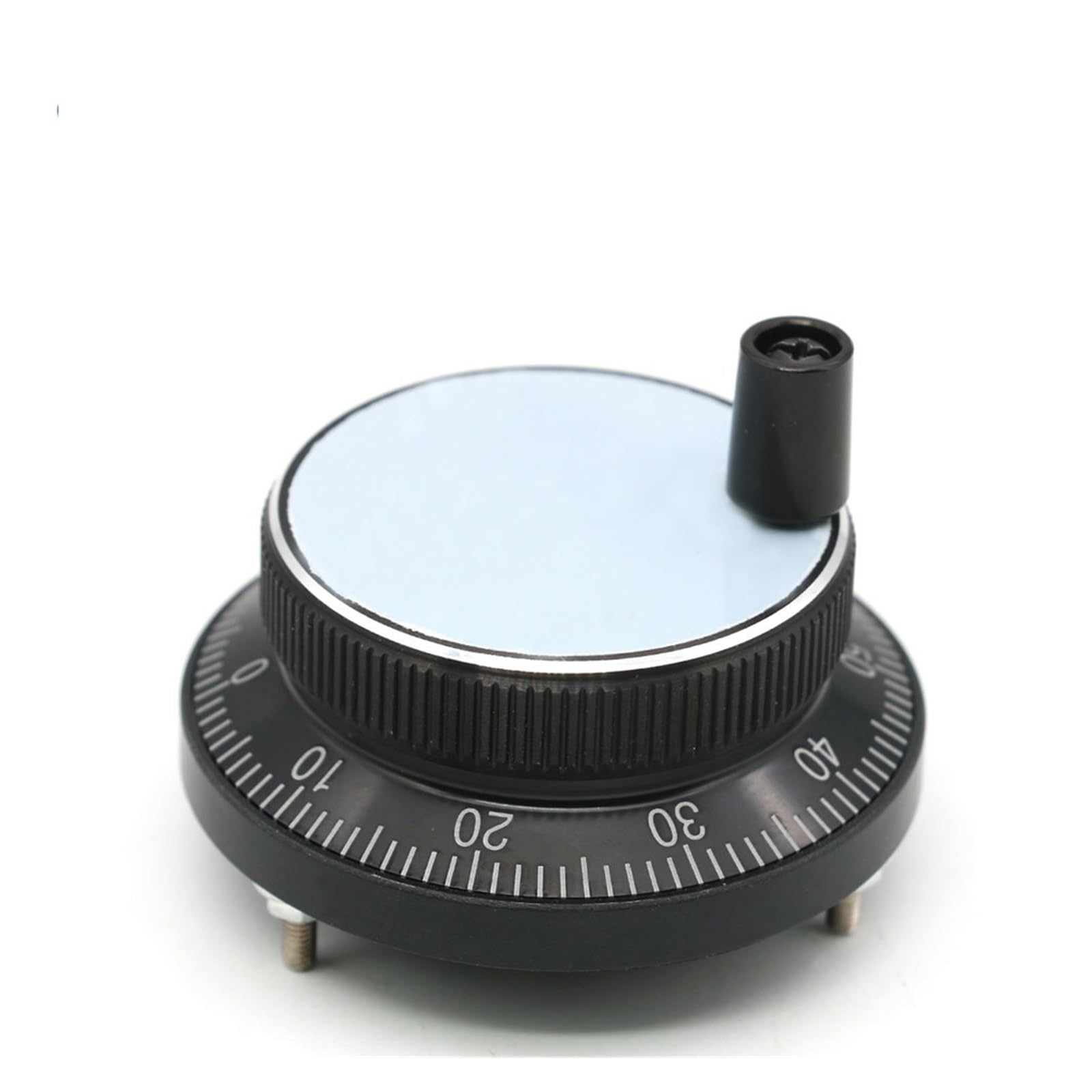 Encodeur Rotatif, CNC Pulser Volant 5V 6pin Pulse 100 Manuel Générateur D'impulsions Volant CNC Machine 60mm Encodeur Rotatif(24v-4pin-100pulse,60mm)