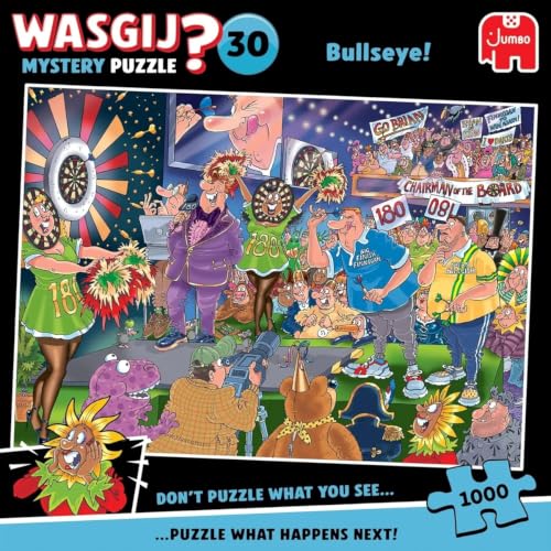 Wasgij Mystery 30, Bullseye – Puzzle 1000 pièces pour Adultes