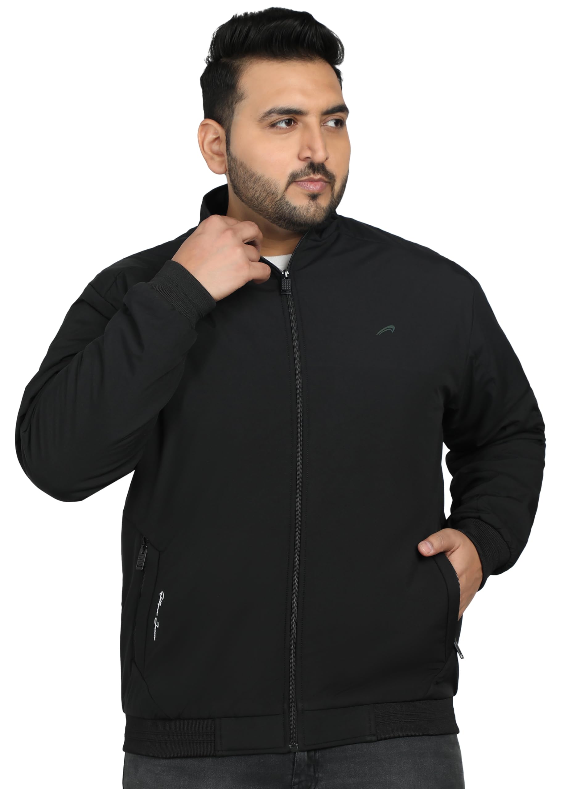 ellipse Nylon Full Sleeve Oversized Men's Winter Jacket | Winter Wear Oversized Jacket For Men's-picture-14