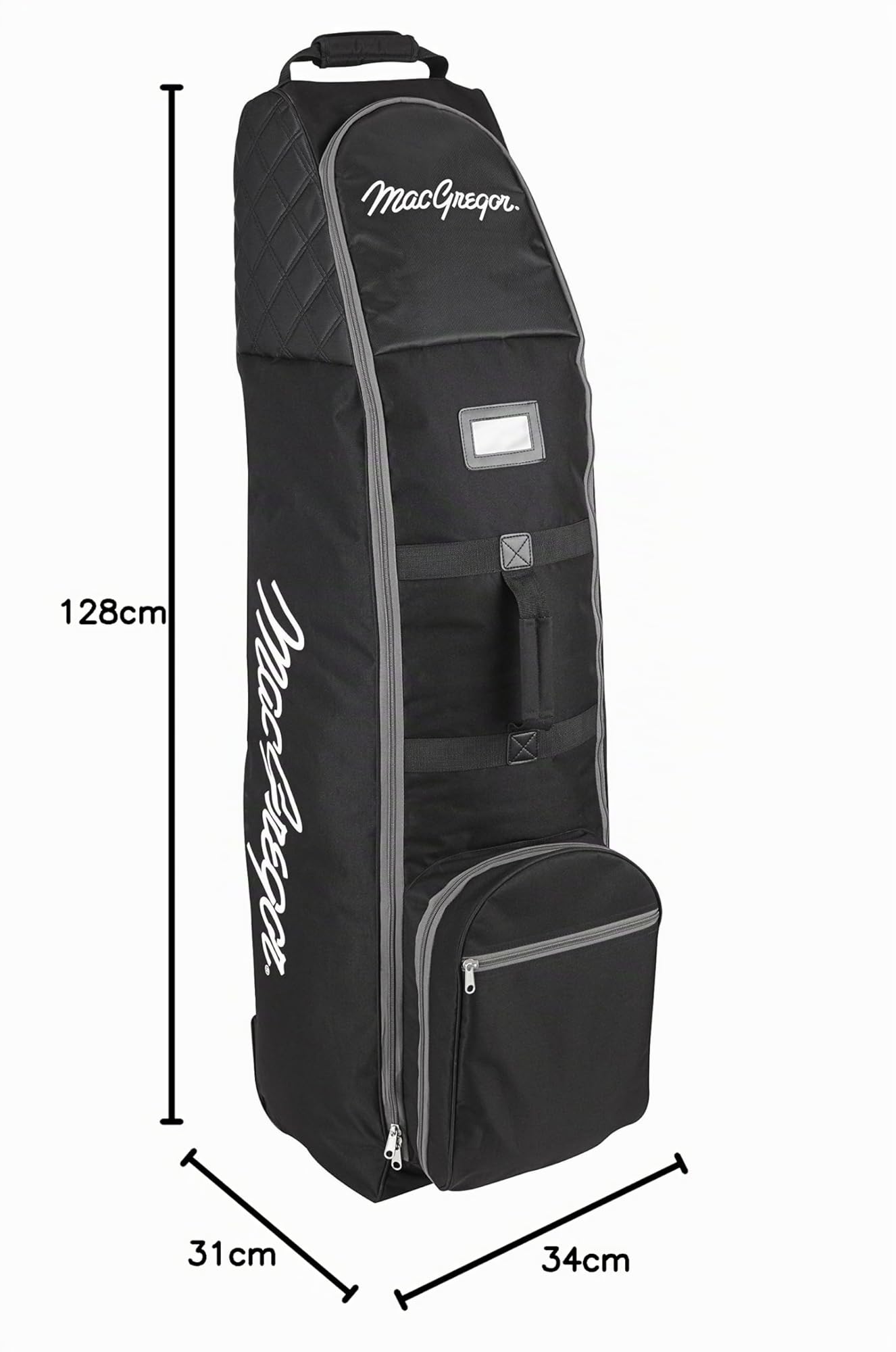 MacGregor Golf MACTC003SD MACTEC Deluxe con Ruote Golf Travel Bag