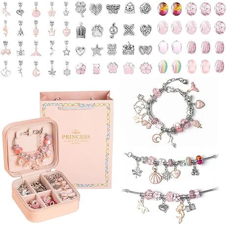 Fiopet Charm Bracelet Making Kit: The Ultimate Jewelry-Making Adventure for Creative Teens