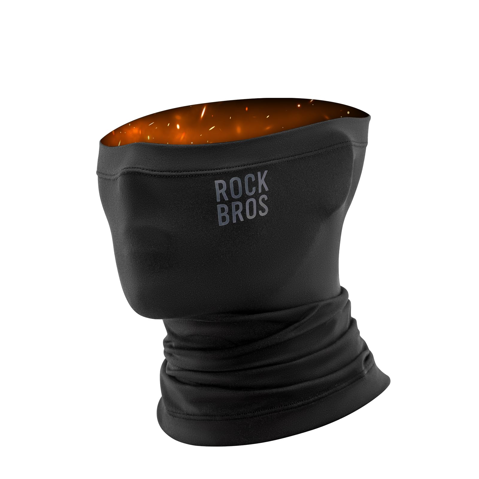 ROCKBROS Halbe Sturmhaube Winter Schlauchschal Halstuch, Warm Winddicht Nackenwärmer, Skimaske Balaclava für Motorrad Fahrrad Laufen Herren Damen