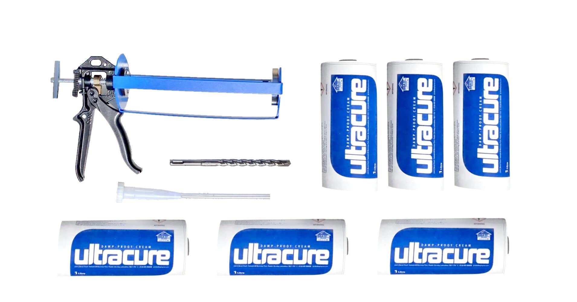 Structural Supplies Online Cream Structural Supplies ® Injection Dpc Damp Proofing Kits (8 * 1 Litre)