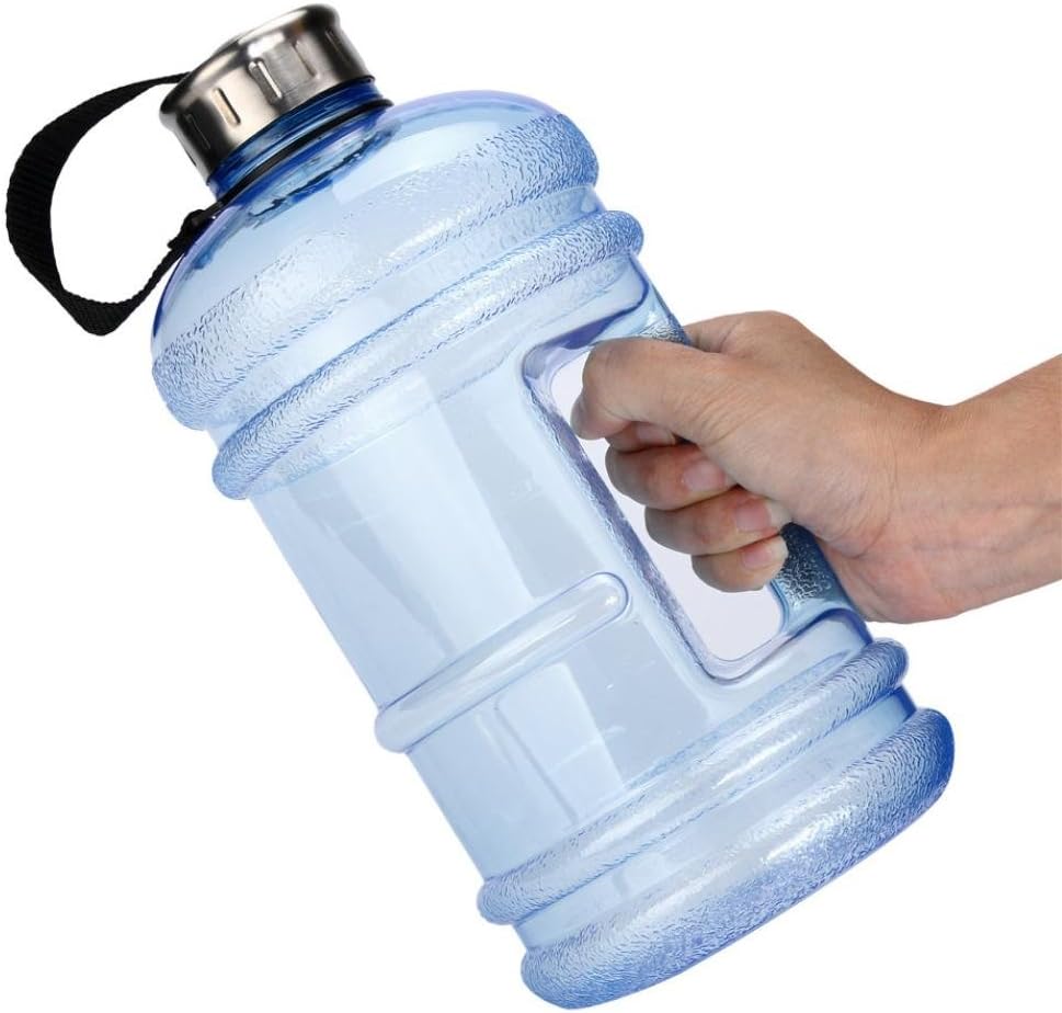 FEITONG 2.2L Big Large BPA Free Sport Gym Training Drink Water Bottle Cap Kettle Workout