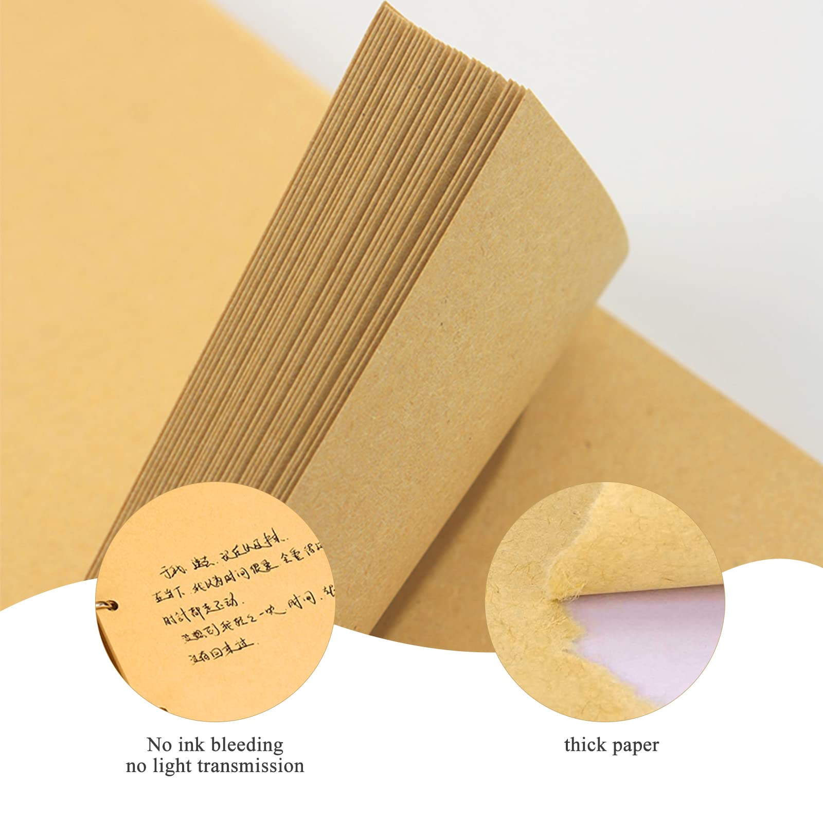 Recharge Papier A6 Pointillé 160 Feuilles 100g/m² - Feuillets Mobiles Pour Agenda Et Carnet 6 Trous