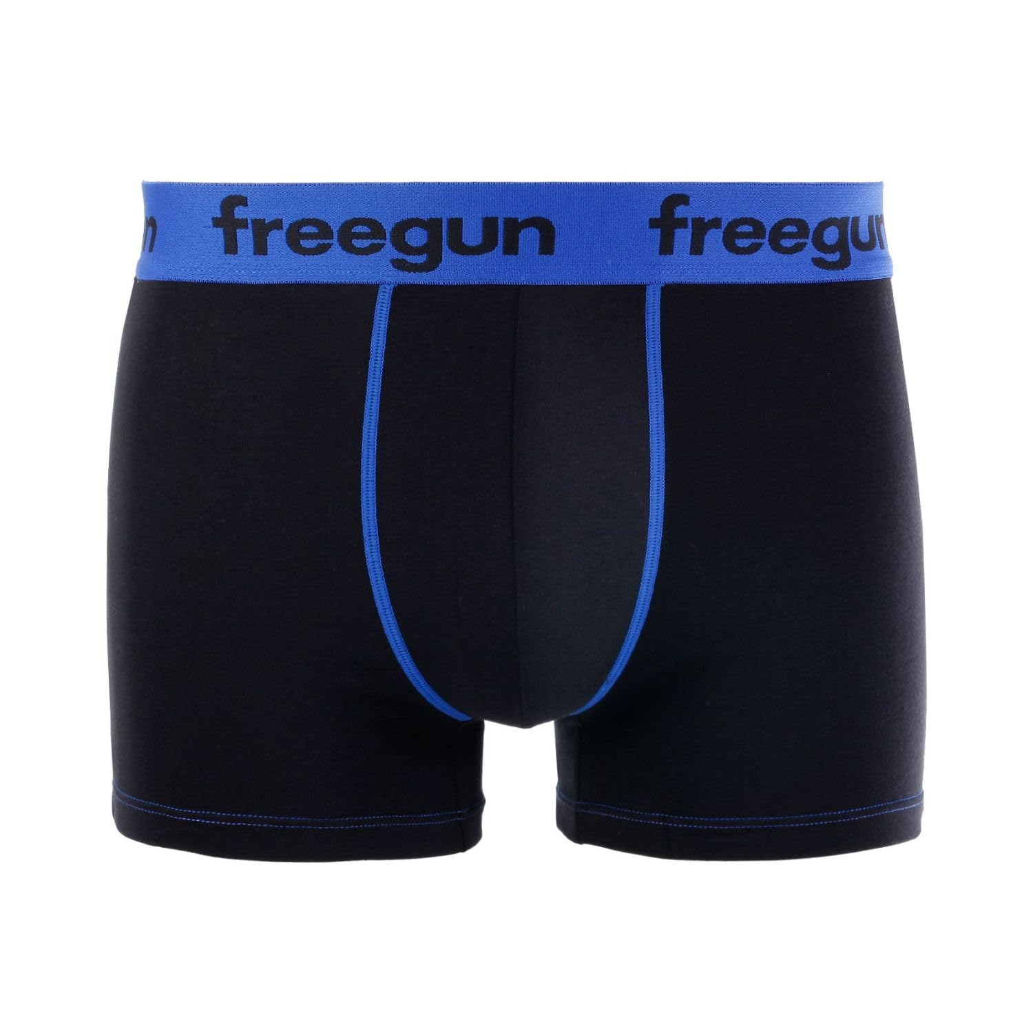 Freegun Boxer Homme Coton, Calecon Homme, Ajustement Parfait, Stretch (Lot de 6)
