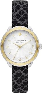 Women's Morningside Three-Hand Black Jacquard Watch (Model: KSW1771)