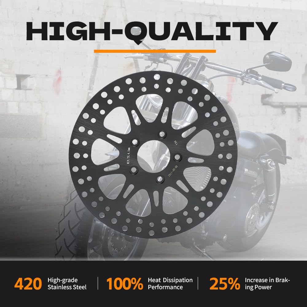 Disco De Freno Delantero TRW Harley Davidson FLSTS Heritage Springer 1450 1999 2003