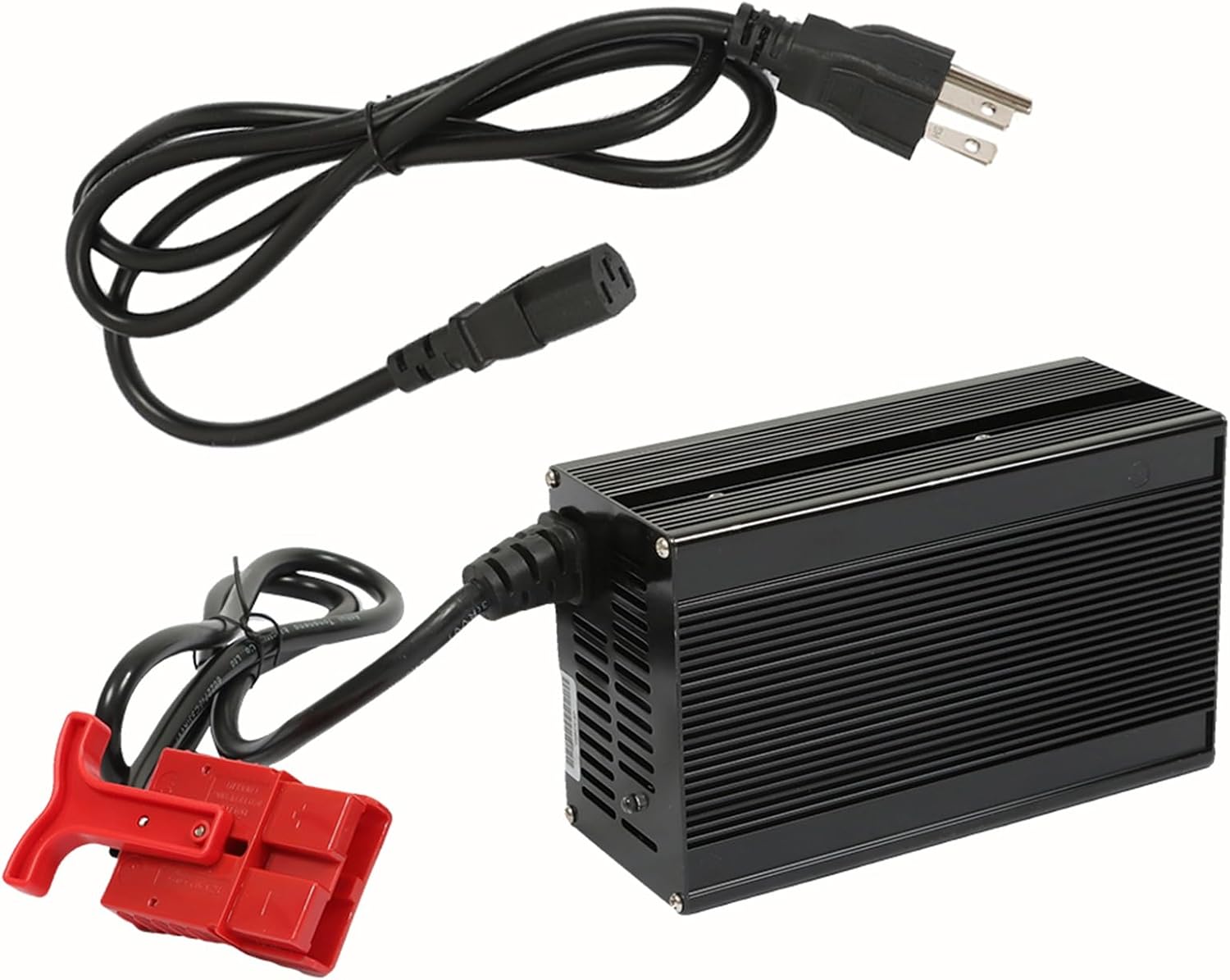 findmall 24V 10A Pallet Jack Charger with SB120 120A RED Connector Fit for Floor Scrubbers