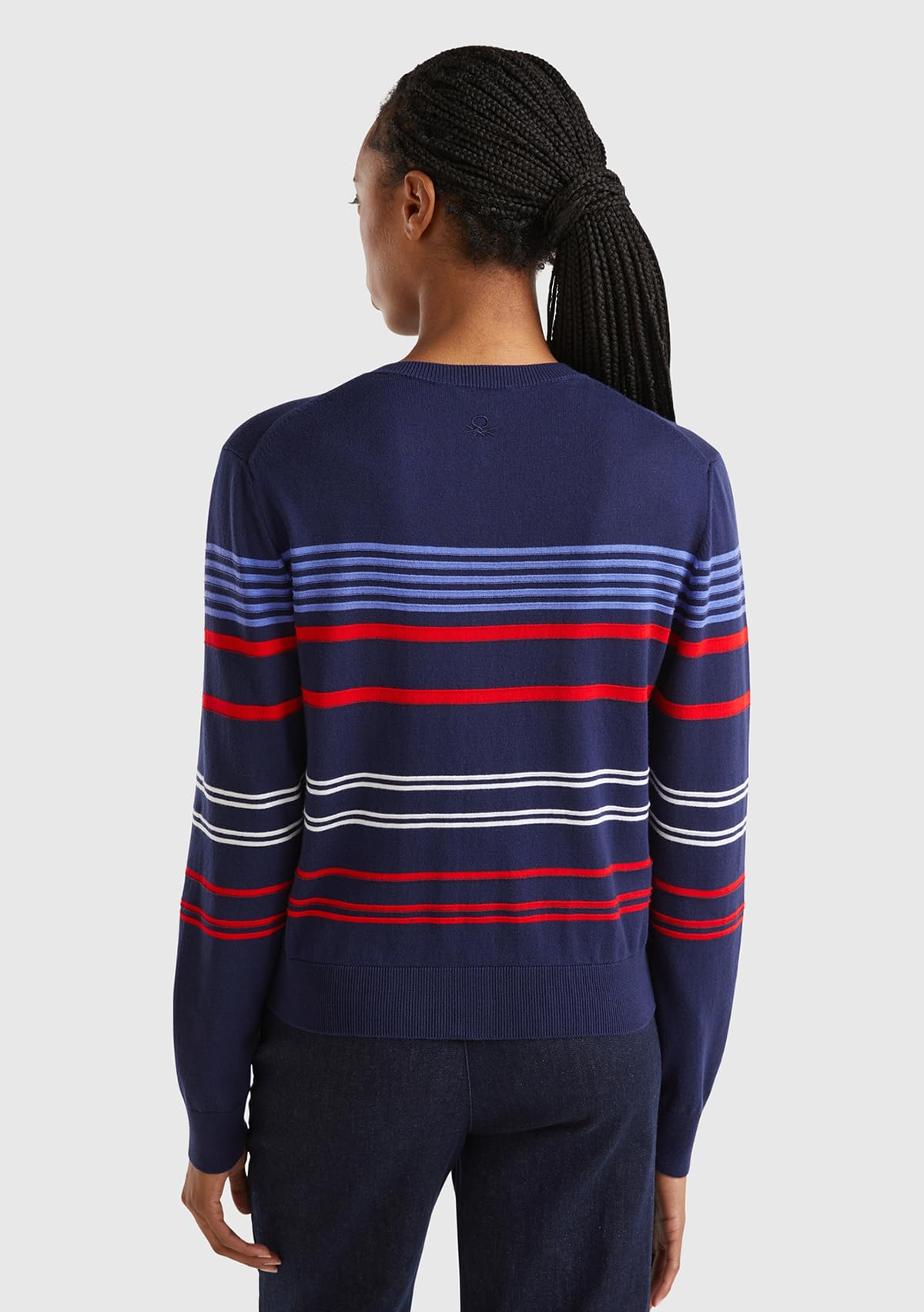 United Colors of Benetton Kardigan Kobiety Koszulka Koreańska M/L 1094e501p