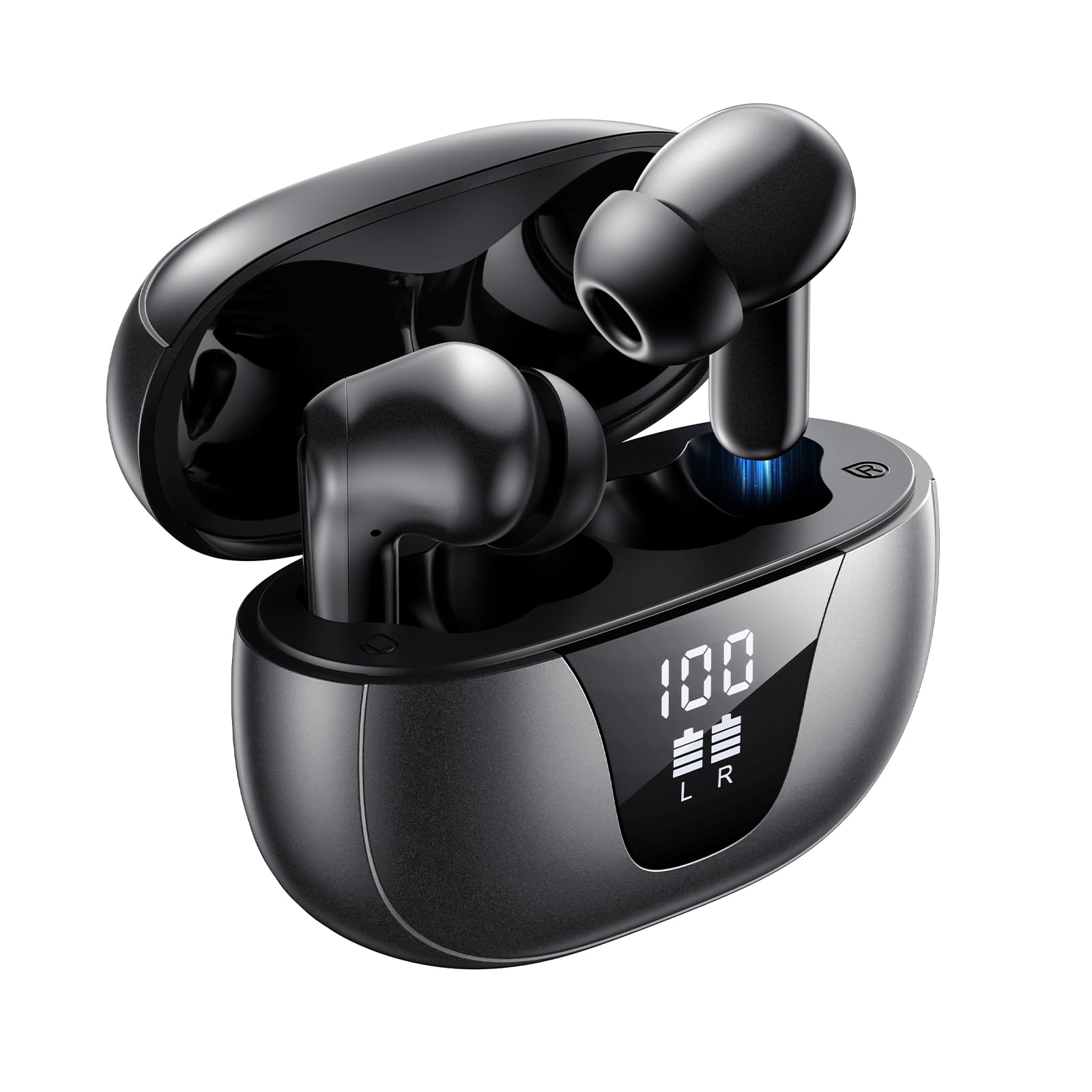 TTQ OTC Hearing Aids for Seniors with Bluetooth, Smart Noise Cancelling & 3-Level Volume, Fashionable and Trendy Rechargeable Hearing Aids for Hearing