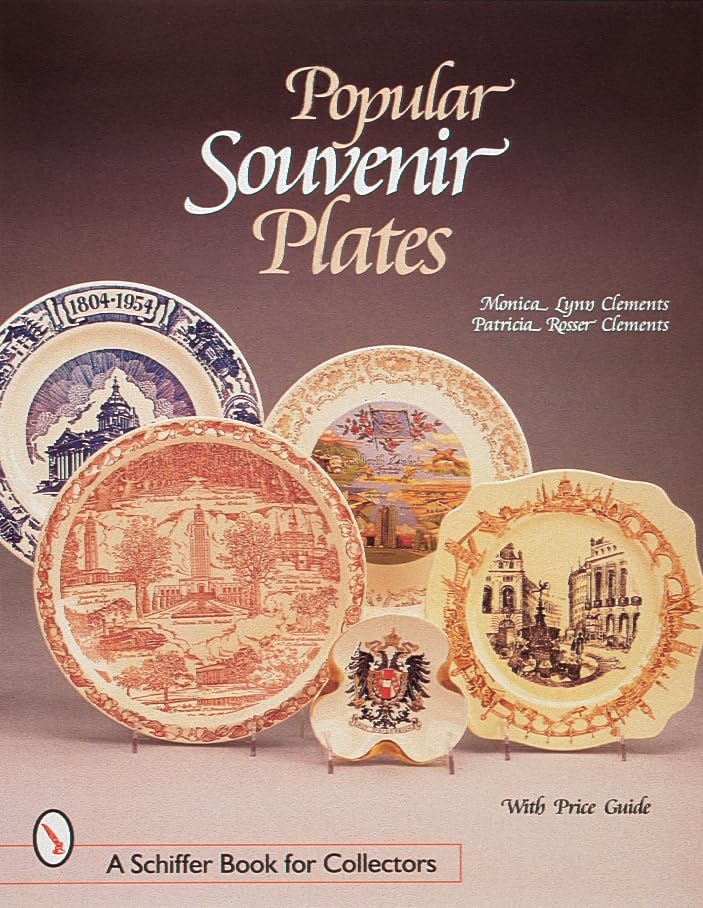 Assiette souvenir populaire de fabrication artisanale et finition émaillée