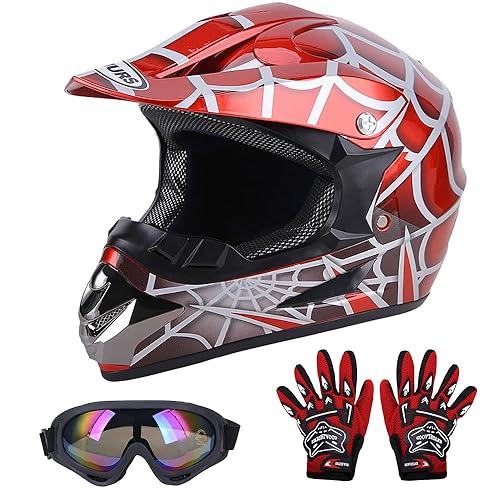 OUMURS Youth Dirt Bike Helmet DOT Certified for Boys &