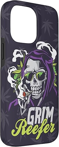 Miniatura 3 de Funda de regalo para iPhone 14 Pro Max Cannabis Weed Marihuana Ganja Hemp Grim Reefer Smoking