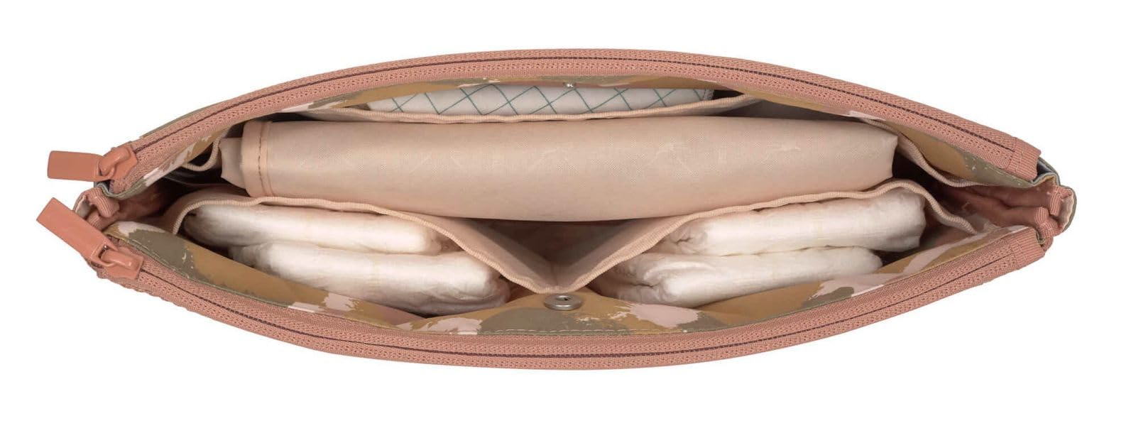 LÄSSIG Borsa per pannolini con fasciatoio per i bambini in movimento/Casual Changing Organizer Tinted Spots