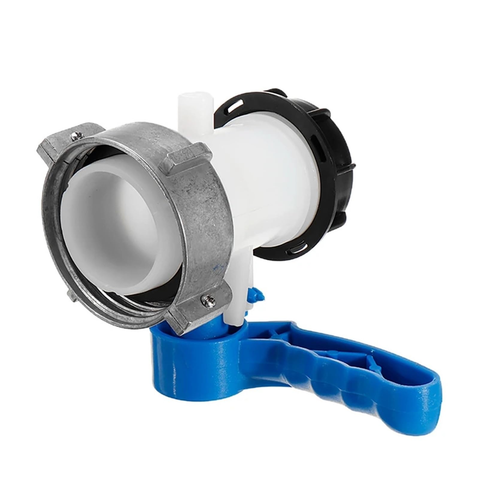 Zbiornik IBC złącze rury kranowej 1000L pojemnik DN40/DN50 75mm litrów 62mm na męski eksport przełącznik zaworu motylkowego narzędzia ogrodowe(DN50(75mm))