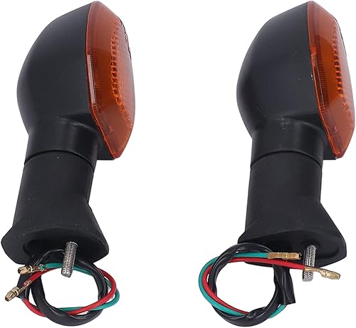 Acouto 1 par de luces indicadoras ABS de giro delantero de motocicleta para SUZUKI DL 650 V-Strom 2012‑2021 (amarillo)