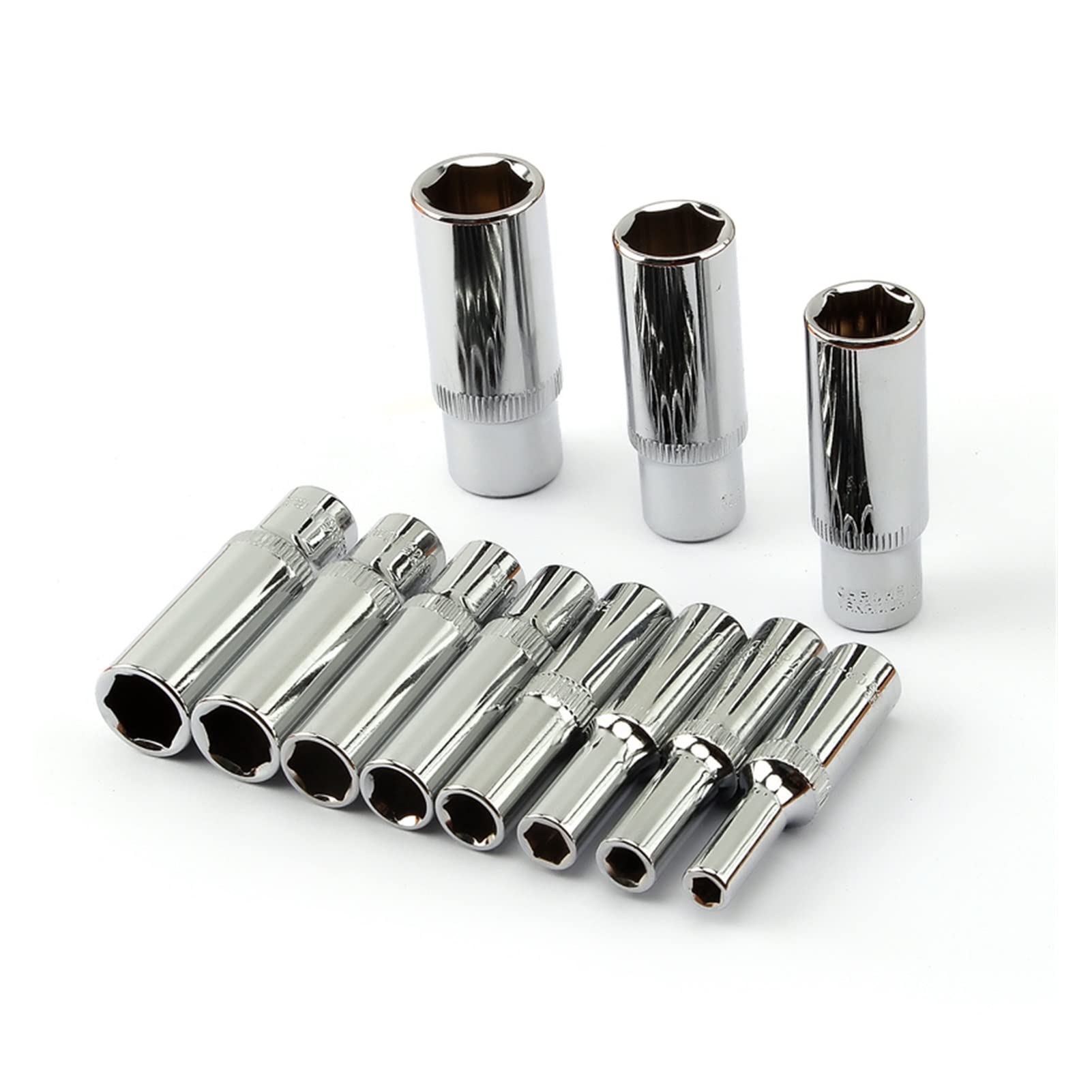 Chiavi Meccanico Set 15 Prese Per Impatto 1/2" Drive 6 Punti - US PRO Tools, Misure Da 10mm A 24mm (cod. 3780) Ducati Pro 2 - Foto 6
