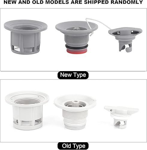 Miniatura 8 de Válvula de aire de barco, cubierta de válvula de gas de aire de PVC, repuesto de válvula de barco para barco inflable, bote, kayak, canoa, balsa de