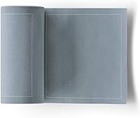 Vista 15 de MY DRAP Servilletas de cóctel, servilletas de algodón reutilizables, rollo de 4.5 x 4.5 pulgadas (100 servilletas, azul petróleo)