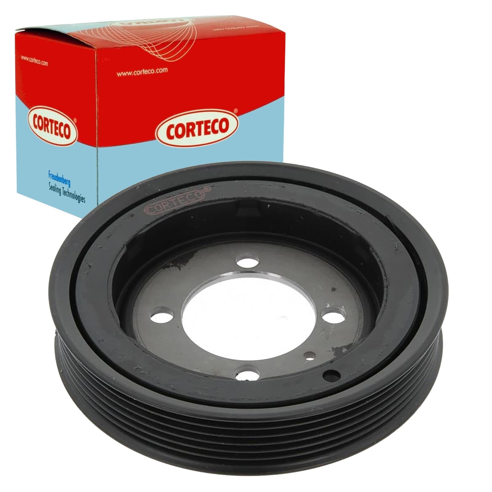 Polea de cigüeñal Corteco 80000836 damper de repuesto para motor de coche 5