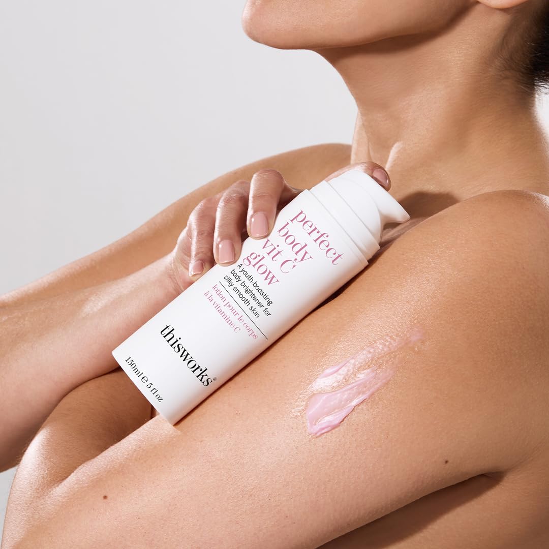 This Works Perfect Body Vit C Glow, 150ml, Antioxidant Enriched Body Lotion with Vitamin C and Hyaluronic Acid - Image 3