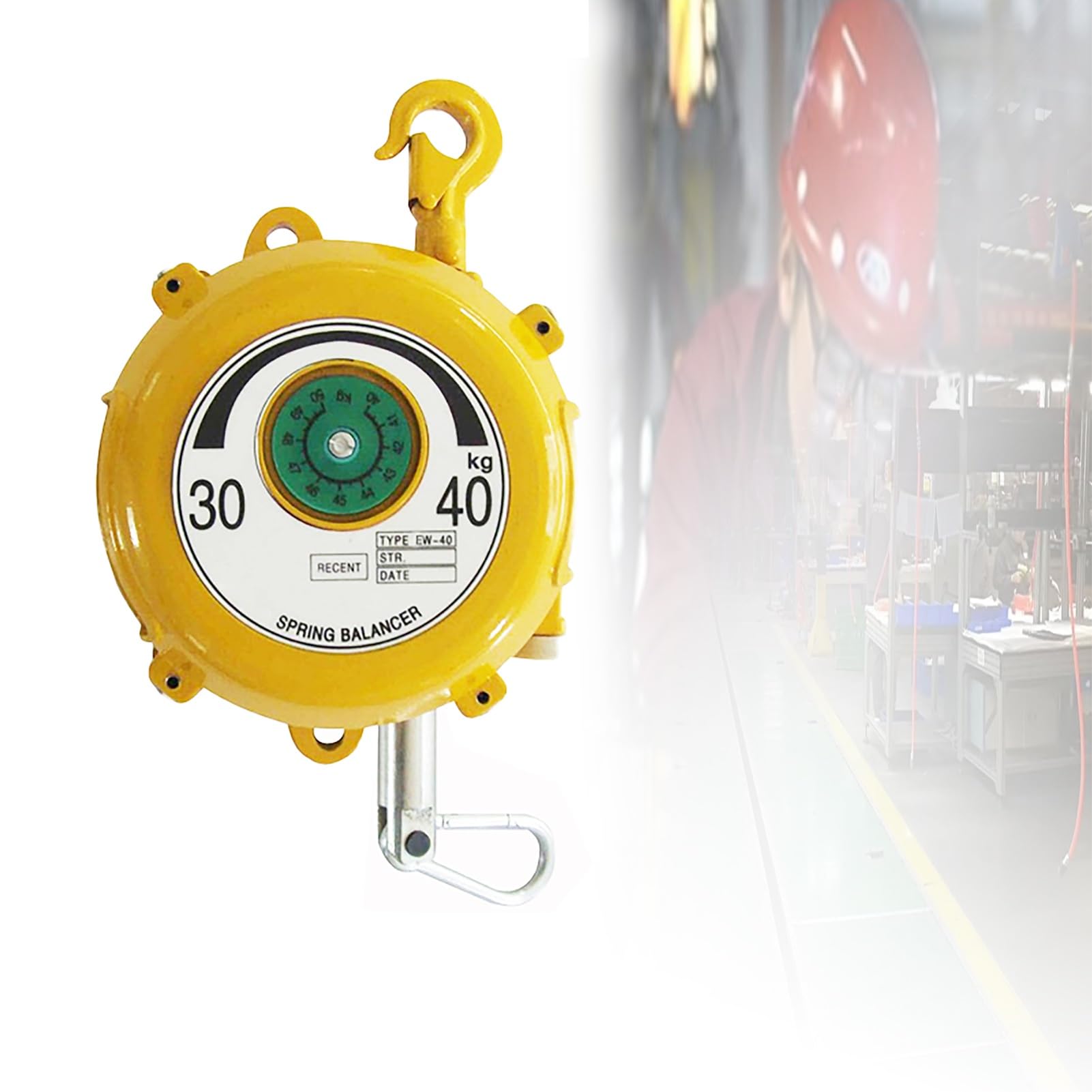 Rohcghc One Color Spring Balancer, Type With Alloy Steel Hook Hanging Tension Retractor Tool,Pe, For Equipment Parts Welding Carry And Remove Tools(3040Kg)