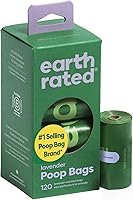 Vista 12 de Bolsas Earth Rated para excrementos de perros, garantizadas sin fugas y extra gruesas, rollos de repuesto de bolsas con aroma a lavanda, 270 bolsas