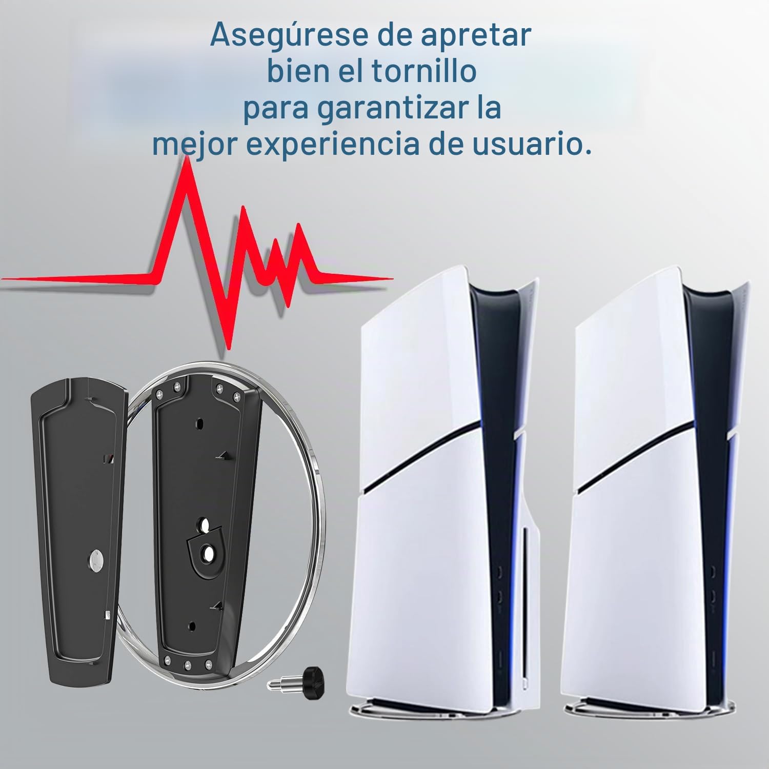 Soporte vertical para PS5 Slim y Playstation 5 Pro – Soporte vertical para consola PS5