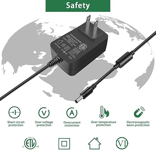 Miniatura 6 de Cargador de cable de alimentación de 19 V para Onyx Studio 7 6 5 4 3 2 1 Reemplazo de altavoz Adaptador de CA de 19 V para ESX2567Q NSA40ED-190200
