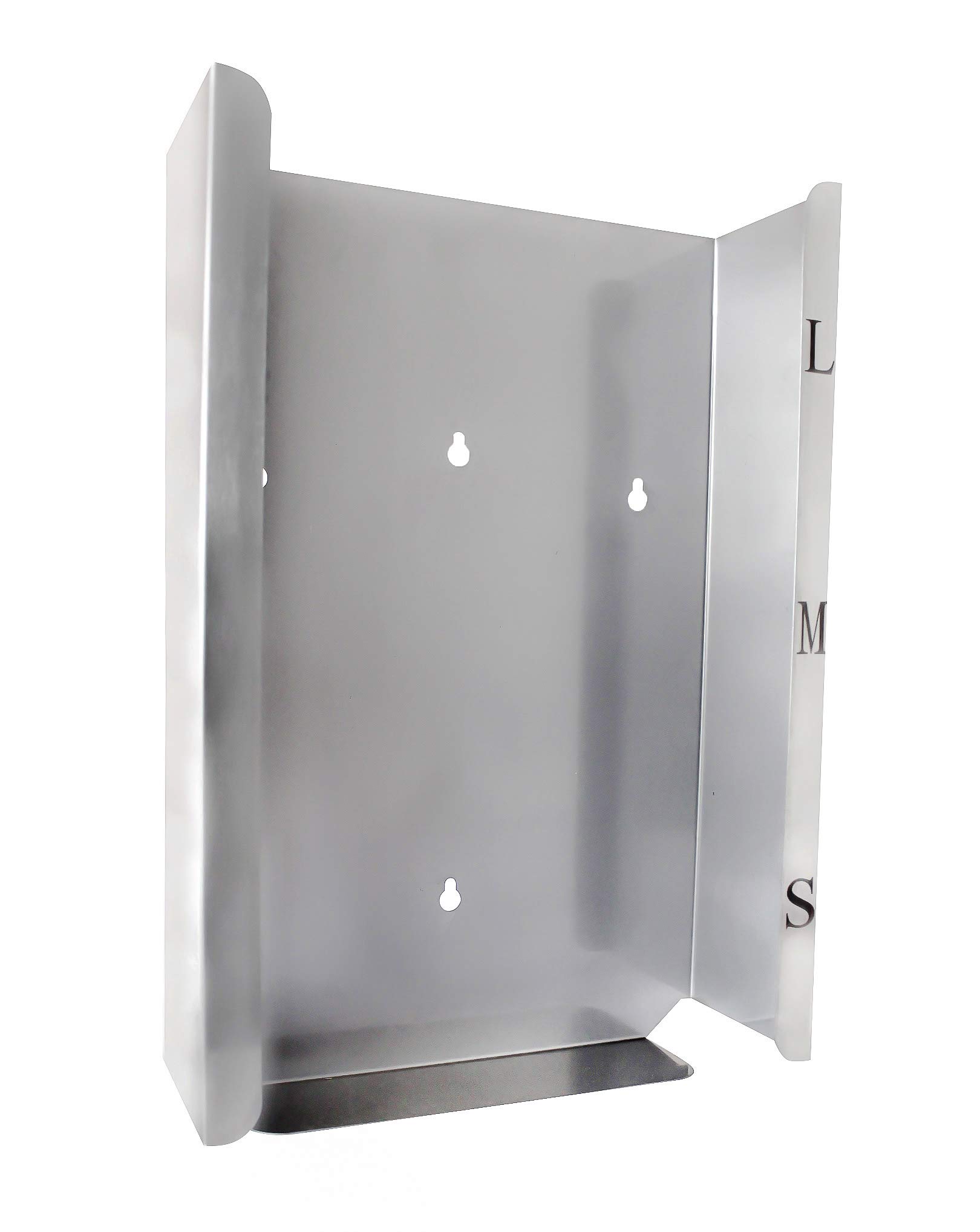 Medi-Inn+ Distributore di guanti in acciaio inox, 3 x 100 guanti monouso in lattice, 3 x 100 pezzi (S, M e L)