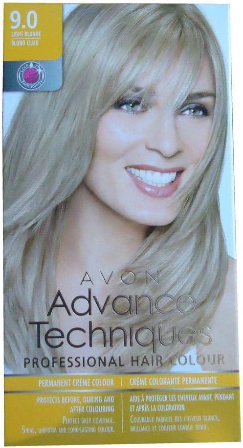 Avon Advance Techniques Professional Hair Colour - Light Blonde 9.0 Permanent
