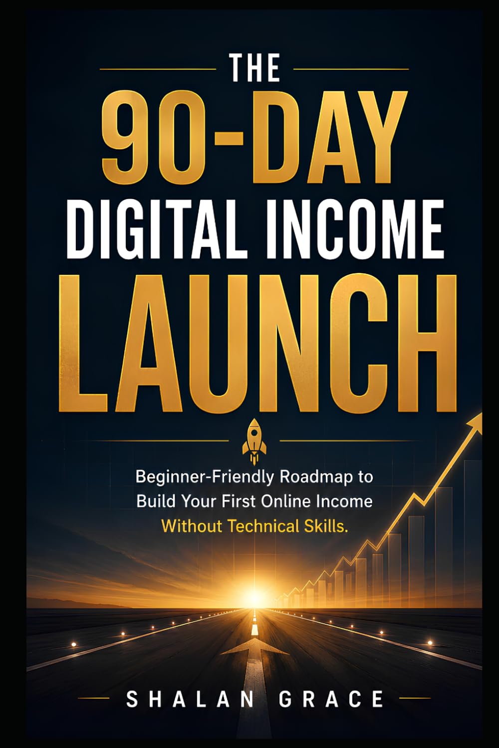 The 90-Day Digital Income Launch: Beginner-Friendly Roadmap to Build Your First Online Income Without Technical Skills.
