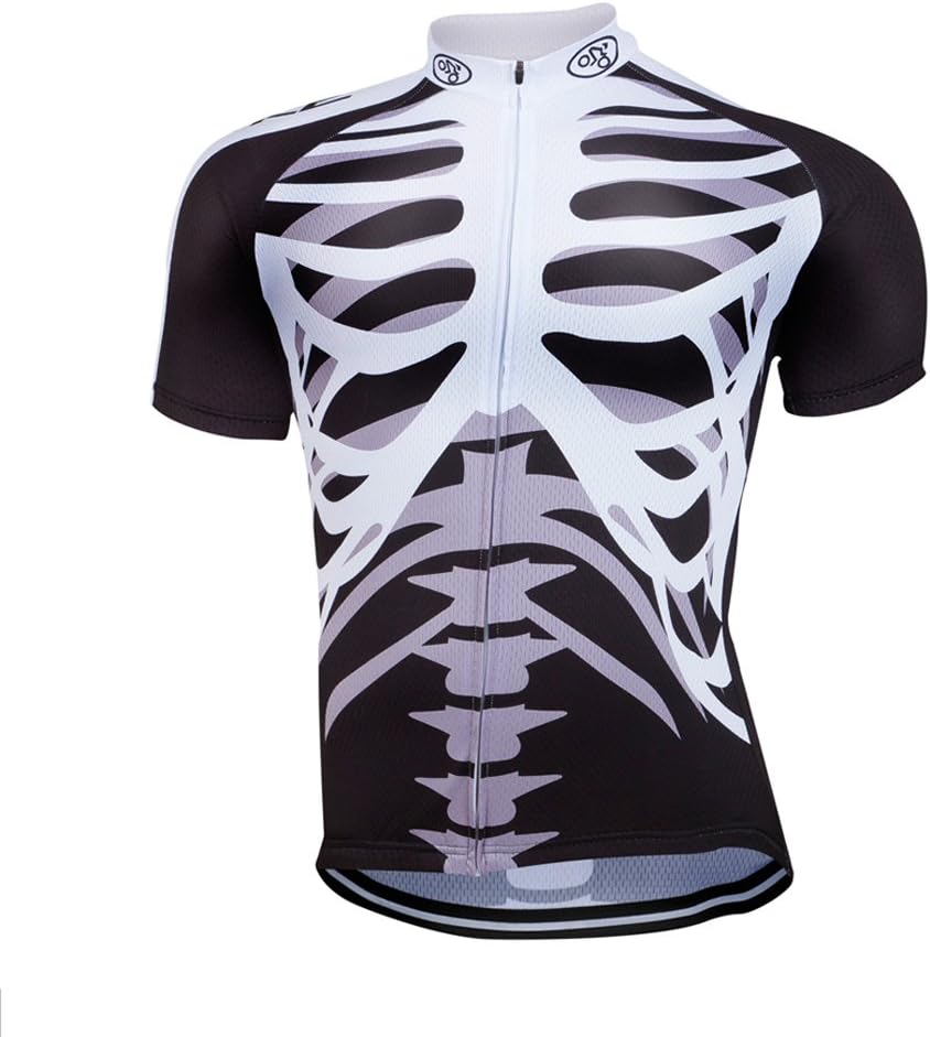 ZEROBIKE® Men's Short Sleeve Cycling Jersey Jacket Cycling Shirt Quick Dry Breathable Mountain Clothing Bike Top