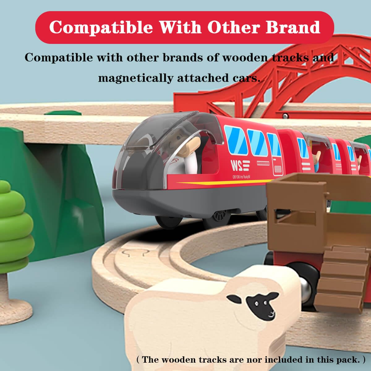 Tren Thomas LiRiQi Tren Eléctrico De Juguete Niños, Tren De Vapor