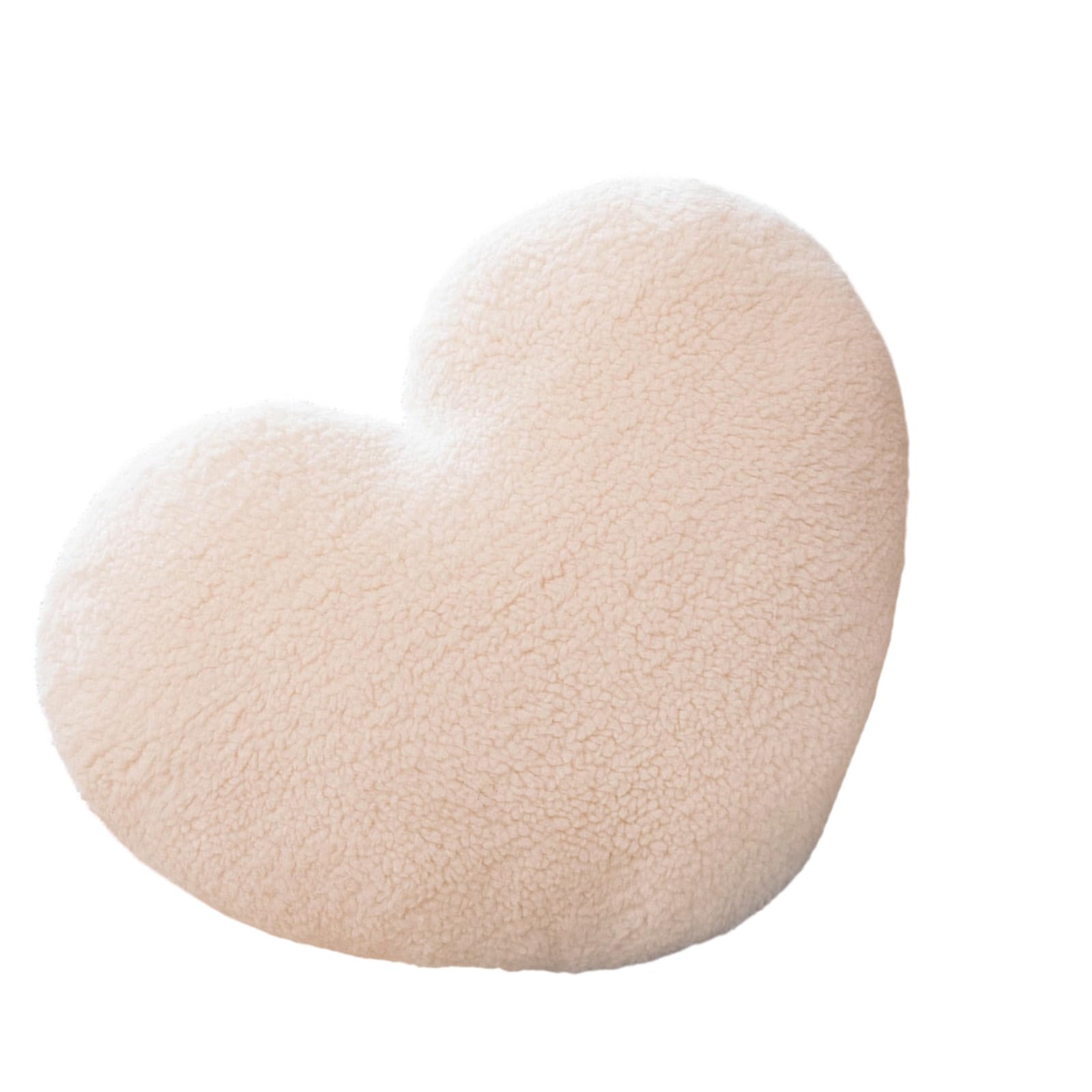 Jazuaiao Romance Love Shape Pillow with High Resiliences PP Cotton Filling Ideal for Lounges Bedroom Decoration Detachable Washable Pillow Cover